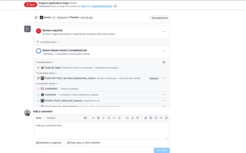 Bug0 QA agent CI/CD pipeline integration