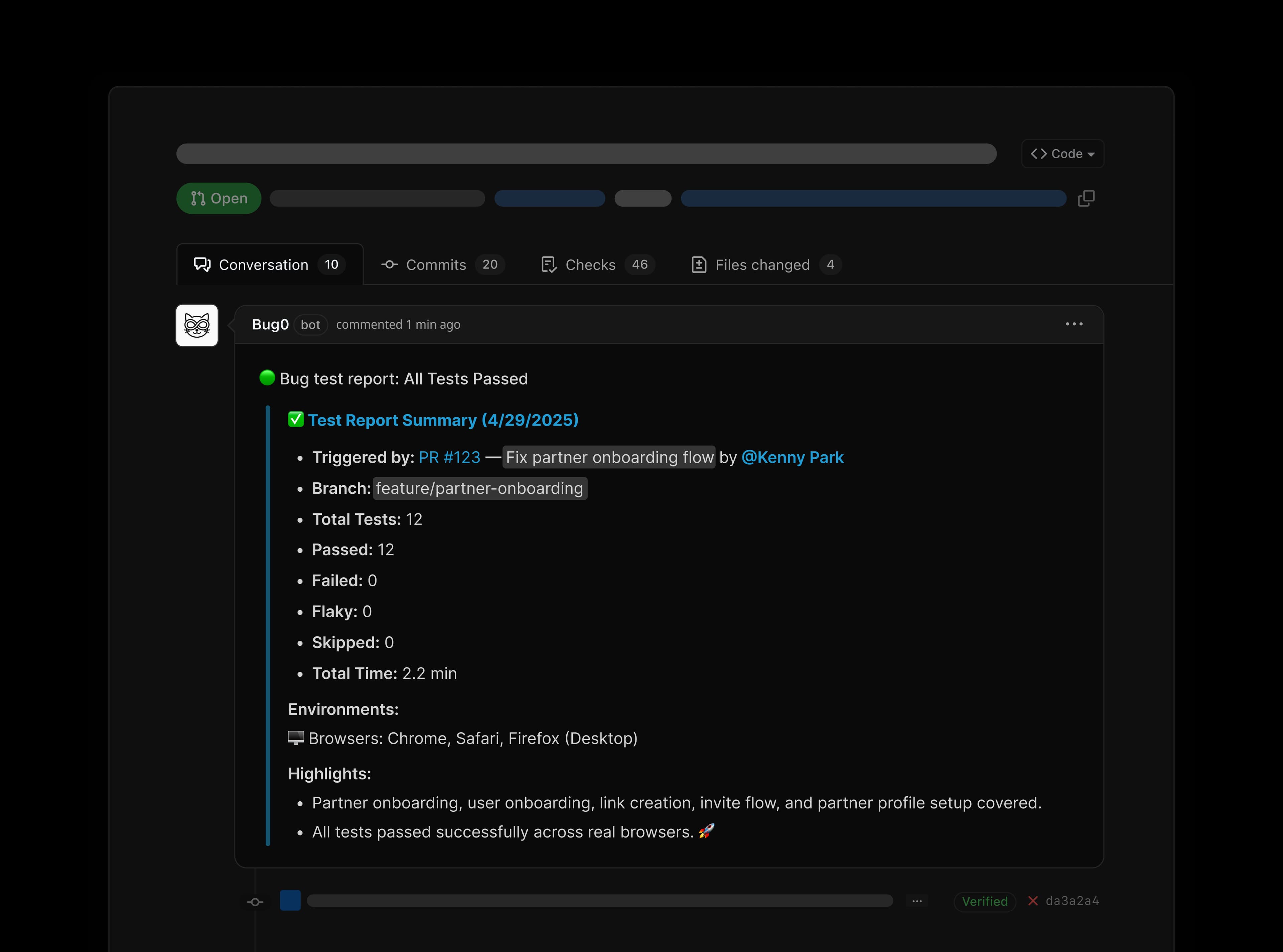 Bug0 product screenshot 4