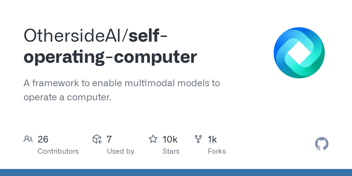 Self-Operating-Computer GitHub Repository