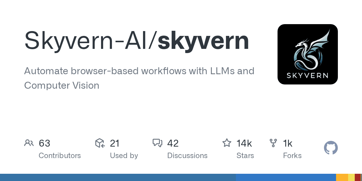 Skyvern GitHub Repository