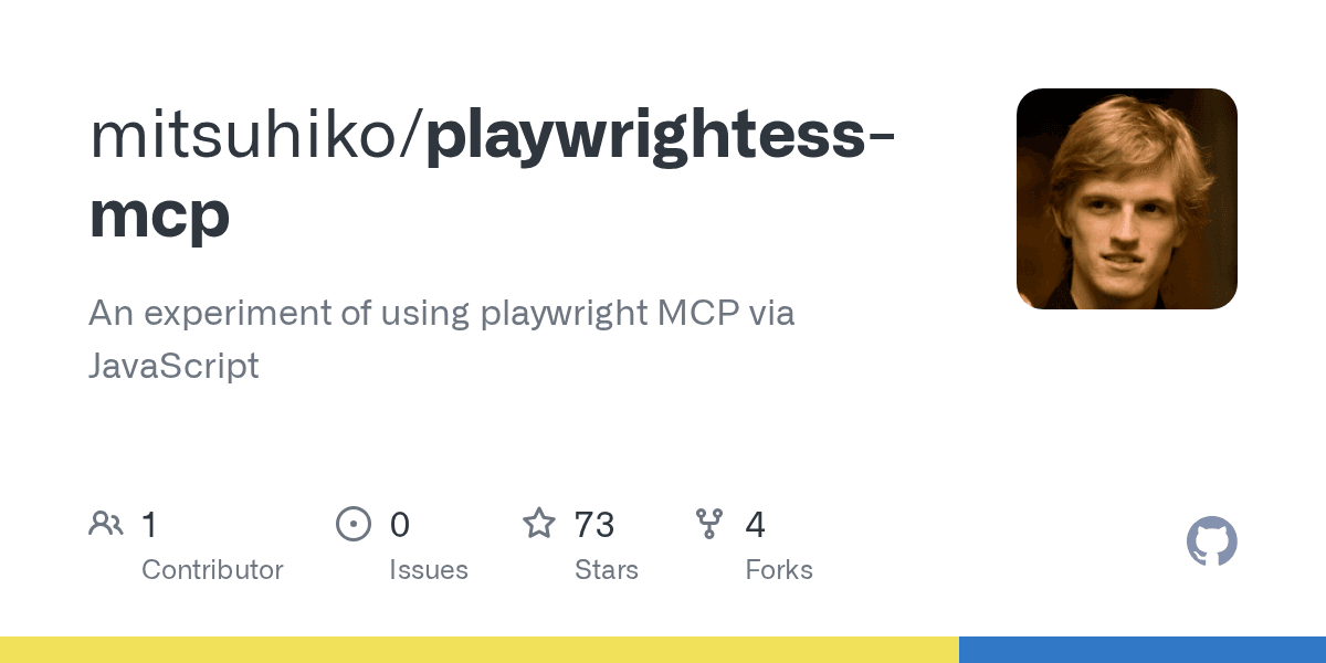 mitsuhiko/playwrightess-mcp